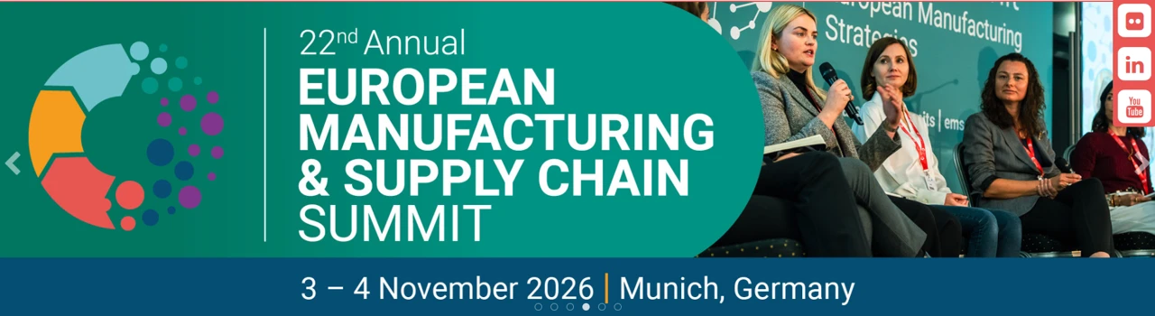European supply chain & manufacturing summit 2026