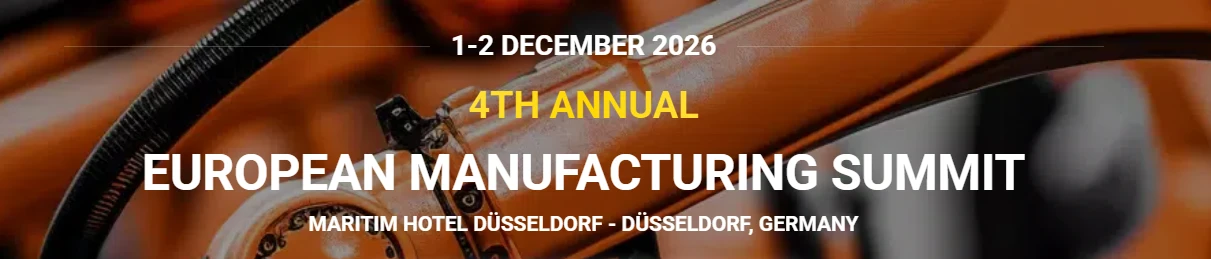 Generis European Manufacturing Summit