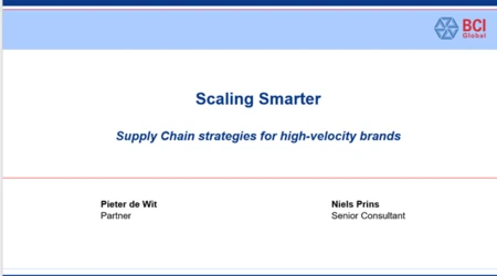 Scaling Smarter - Supply Chain Strategies for high-velocity brands