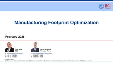 Making the Difference: Acceleration of the Optimization of your Manufacturing Footprint and Strategic Location Decision-Making